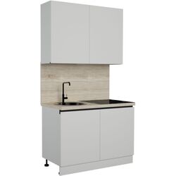 Bucătarie Art Flame Gola SM 1.2m (White) Thumb