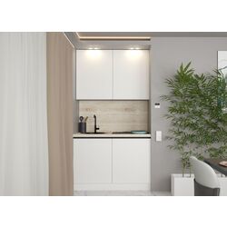 Bucătarie Art Flame Gola SM 1.2m (White)