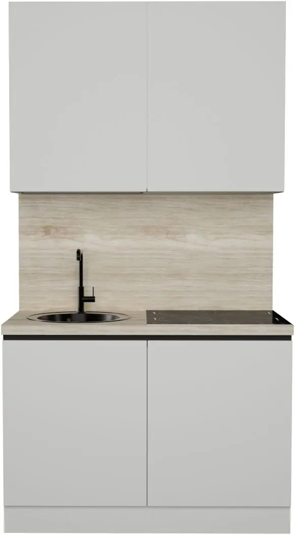 Bucătarie Art Flame Gola SM 1.2m (White)