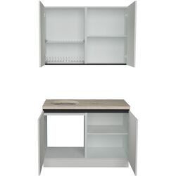 Bucătarie Art Flame Gola SM 1.2m (White) Thumb