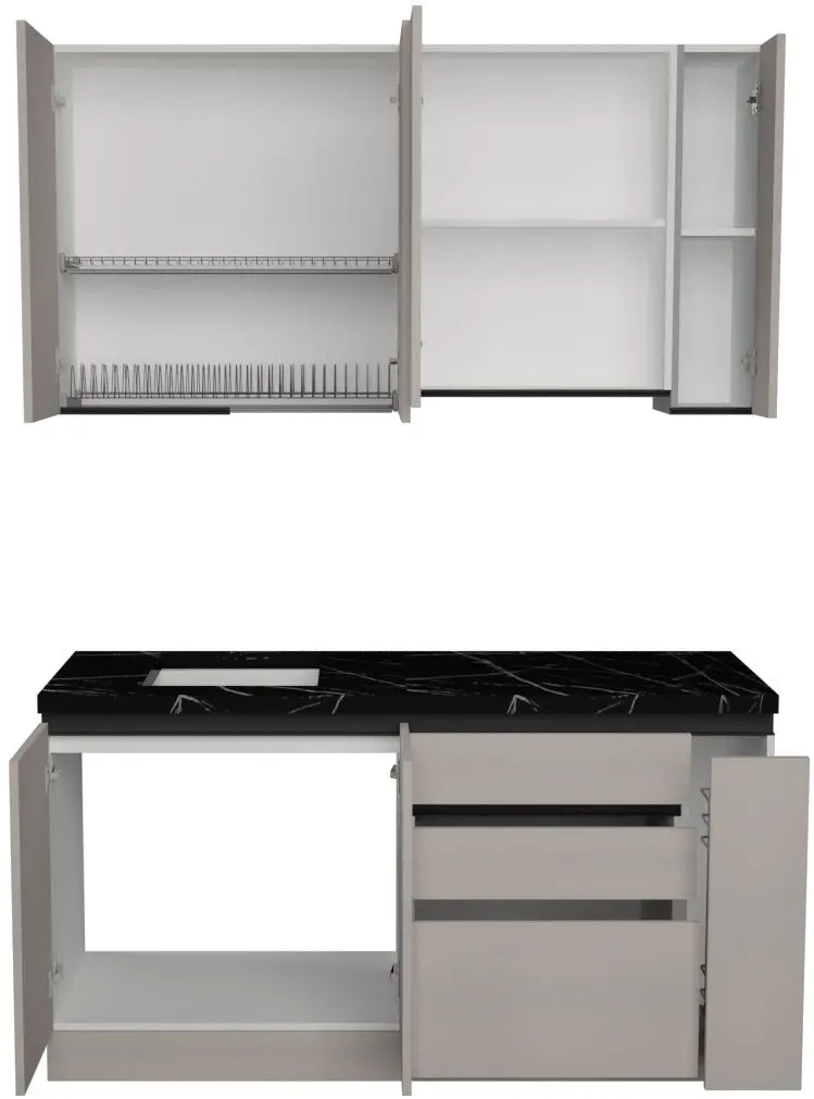 Bucatarie Art Flame Gola SM 1.6 (New Grey)