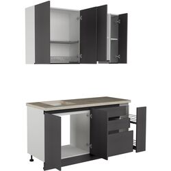 Bucatarie Art Flame Gola SM 1.6 (Storm Grey) Thumb