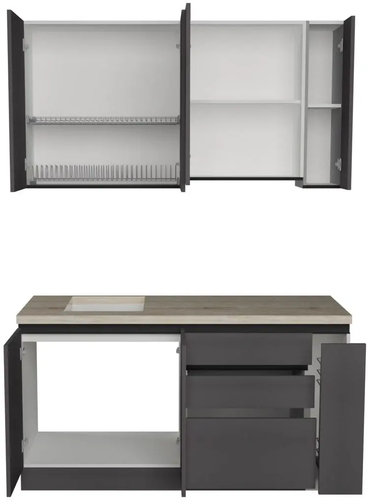 Bucatarie Art Flame Gola SM 1.6 (Storm Grey)