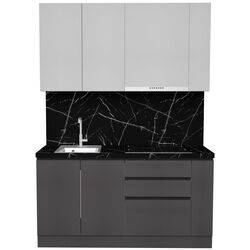 Кухня Art Flame Gola SM 1.6 (White/Storm Grey) Thumb