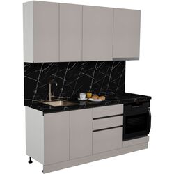 Bucatarie Art Flame Gola SM 2.0m (New Grey) Thumb