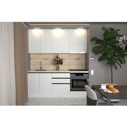 Bucatarie Art Flame Gola SM 2.0m (White)