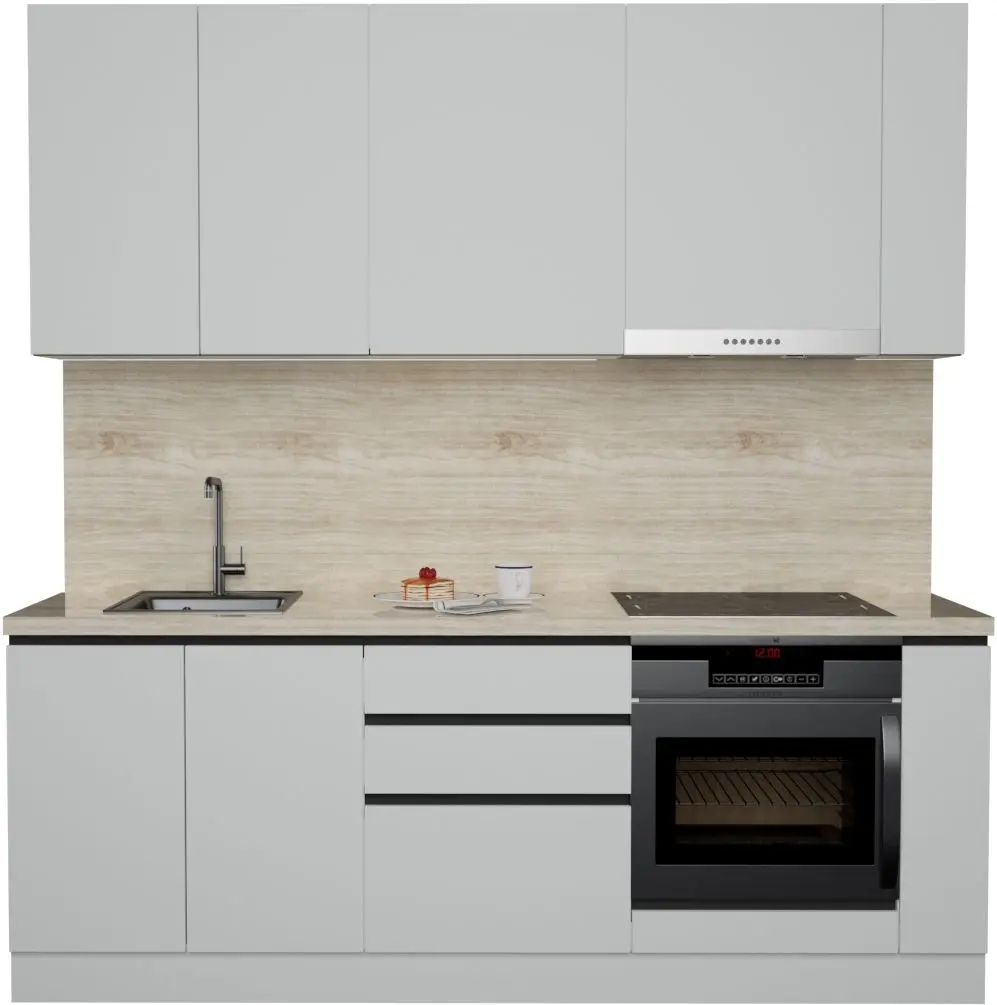 Кухня Art Flame Gola SM 2.2м (White)