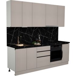 Bucatarie Art Flame Gola SM 2.4m (New Grey) Thumb