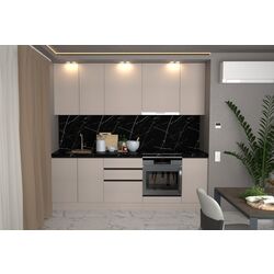 Bucatarie Art Flame Gola SM 2.4m (New Grey)