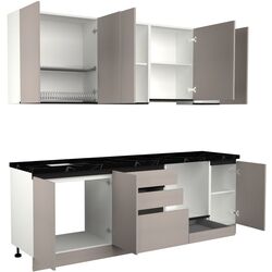 Bucatarie Art Flame Gola SM 2.4m (New Grey) Thumb