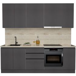 Bucatarie Art Flame Gola SM 2.4m (Storm Grey) Thumb