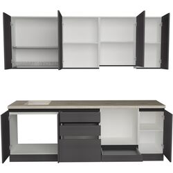 Bucatarie Art Flame Gola SM 2.4m (Storm Grey) Thumb