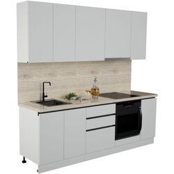 Bucatarie Art Flame Gola SM 2.4m (White) Thumb