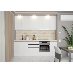 Bucatarie Art Flame Gola SM 2.4m (White)