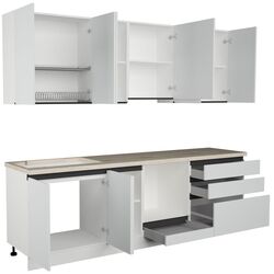 Bucatarie Art Flame Gola SM 2.6m (White) Thumb