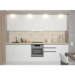 Bucatarie Art Flame Gola SM 3.0m (White)