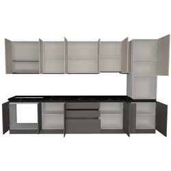 Кухня Art Flame Gola SM 3.6м (Cream/Stone Grey) Thumb