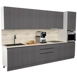 Bucatarie Art Flame Gola SM 3.6m (Storm Grey) Thumb