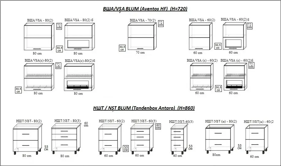 Кухня Bafimob Blum 2.4м МДФ глянец - 5