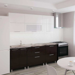 Кухня Bafimob Blum с витриной 2м МДФ глянец Thumb