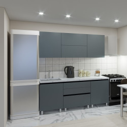 Кухня Bafimob Гола 1 2м МДФ АГТ