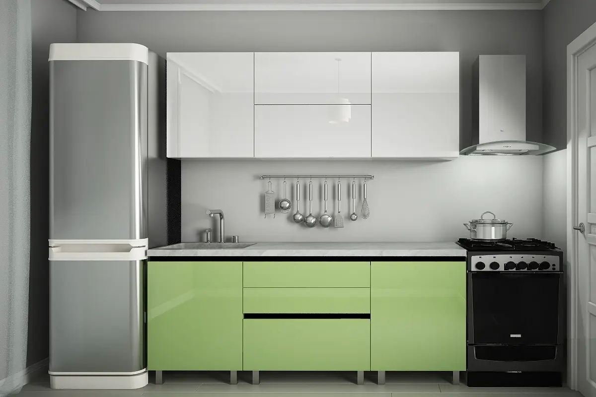 Кухня Bafimob Гола 1 2м МДФ глянец - 2