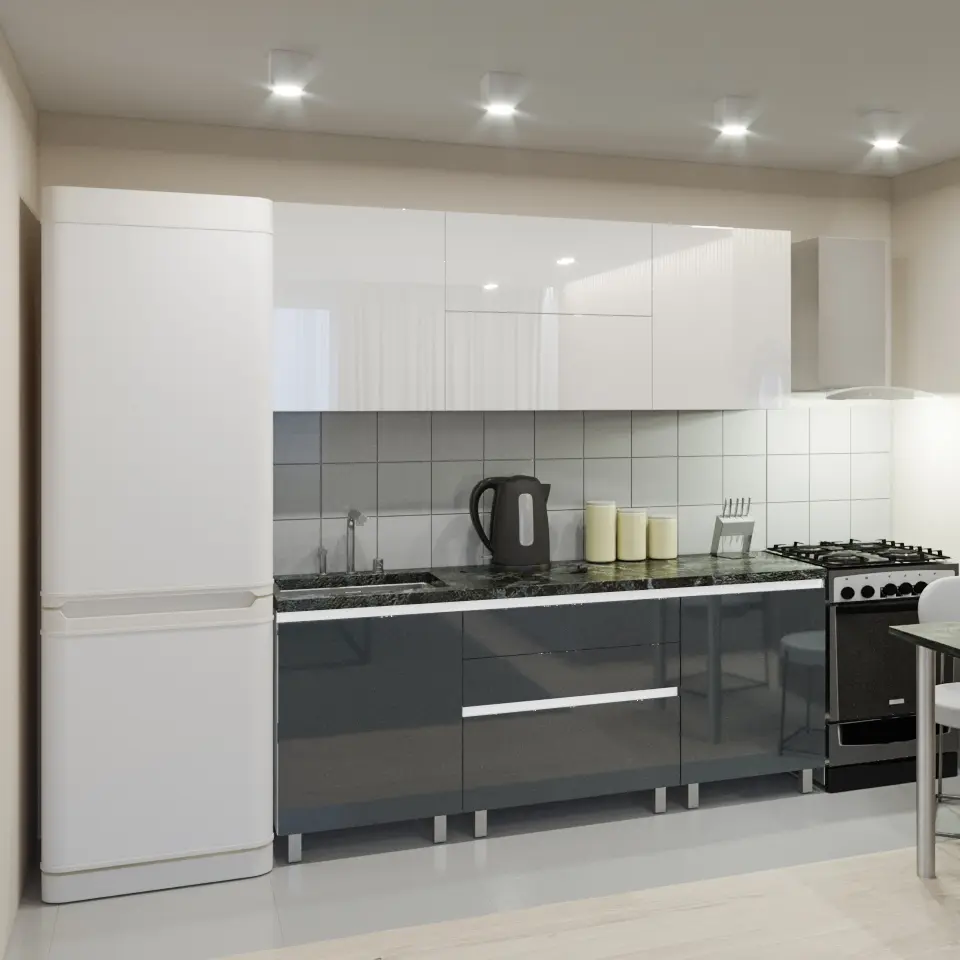 Кухня Bafimob Гола 1 2м МДФ глянец - 4