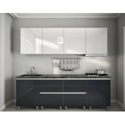 Кухня Bafimob Гола 2 2.4м МДФ глянец