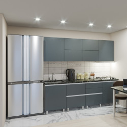 Кухня Bafimob Гола 3 2.4м МДФ АГТ