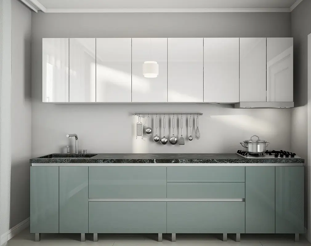 Кухня Bafimob Гола 4 2.8м МДФ глянец