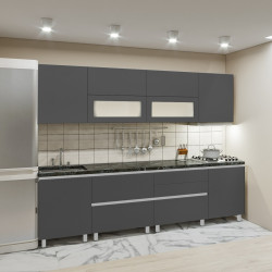 Кухня Bafimob Гола 5 с витриной 2.8м МДФ АГТ Thumb