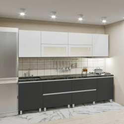 Кухня Bafimob Гола 5 с витриной 2.8м МДФ АГТ Thumb