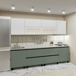 Кухня Bafimob Гола 5 с витриной 2.8м МДФ АГТ Thumb