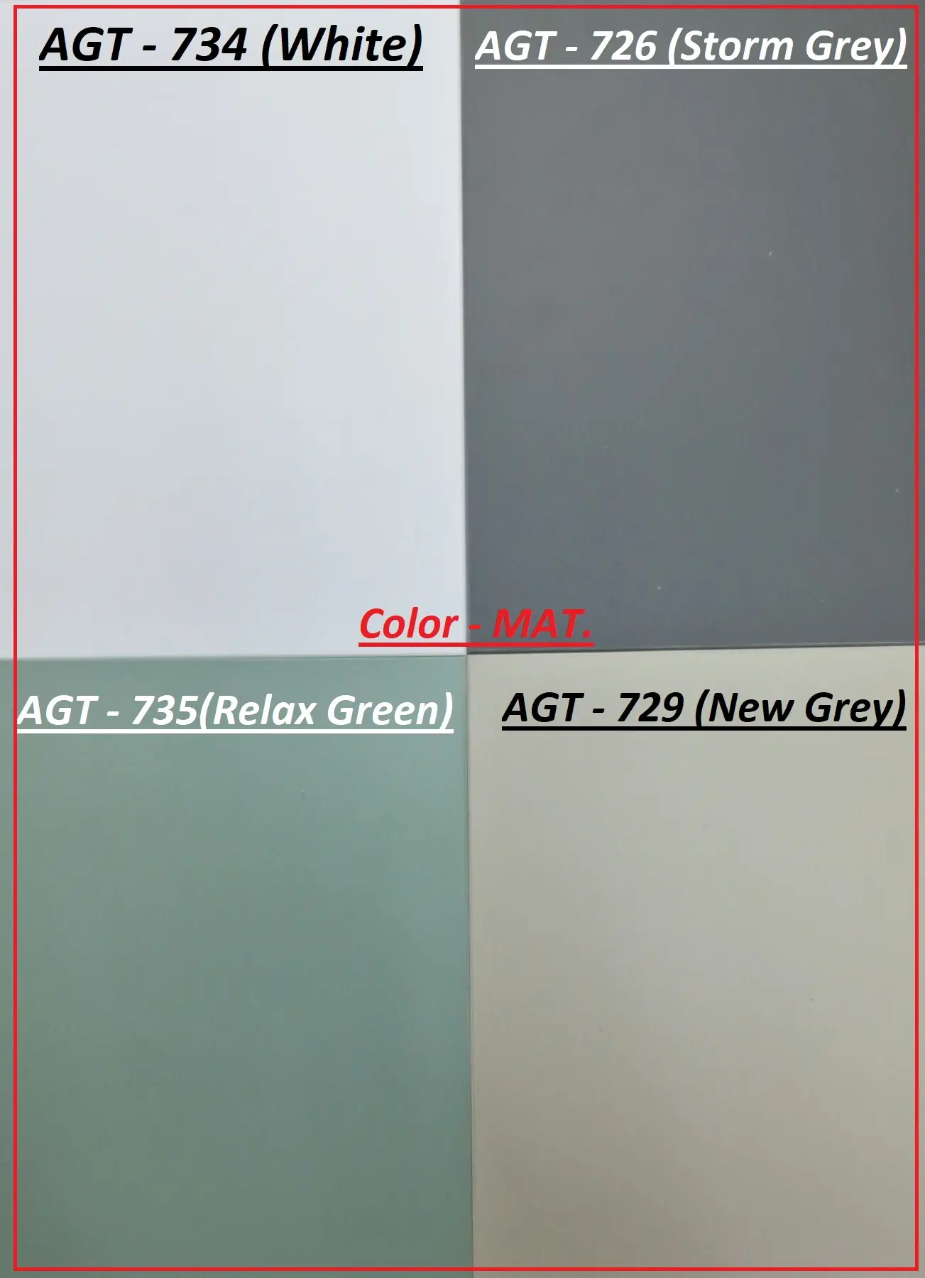 Кухня Bafimob Квадро 3м МДФ АГТ - 5