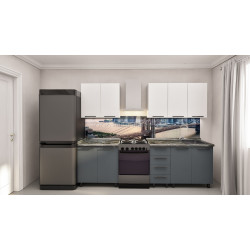 Кухня Bafimob Лена 2м МДФ АГТ