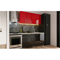 Кухня Bafimob Мини 1.4м МДФ глянец Thumb