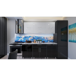 Bucatarie Bafimob Modern 1.8m MDF lucios Thumb