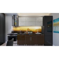 Bucatarie Bafimob Modern 1.8m MDF lucios Thumb