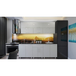 Bucatarie Bafimob Modern 2.2m MDF lucios Thumb