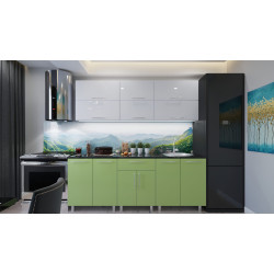 Bucatarie Bafimob Modern 2.4m MDF lucios Thumb