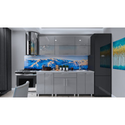 Bucatarie Bafimob Modern 2m MDF lucios Thumb