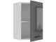 Bucatarie Belini Kompakto2 INF KOMPAKTO2/2/WT/S/0/B1 1.6m (Gray High Gloss)