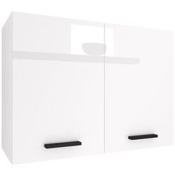 Bucatarie Belini Kompakto2 INF KOMPAKTO2/2/WT/W/0/B1 1.6m (White High Gloss) Thumb