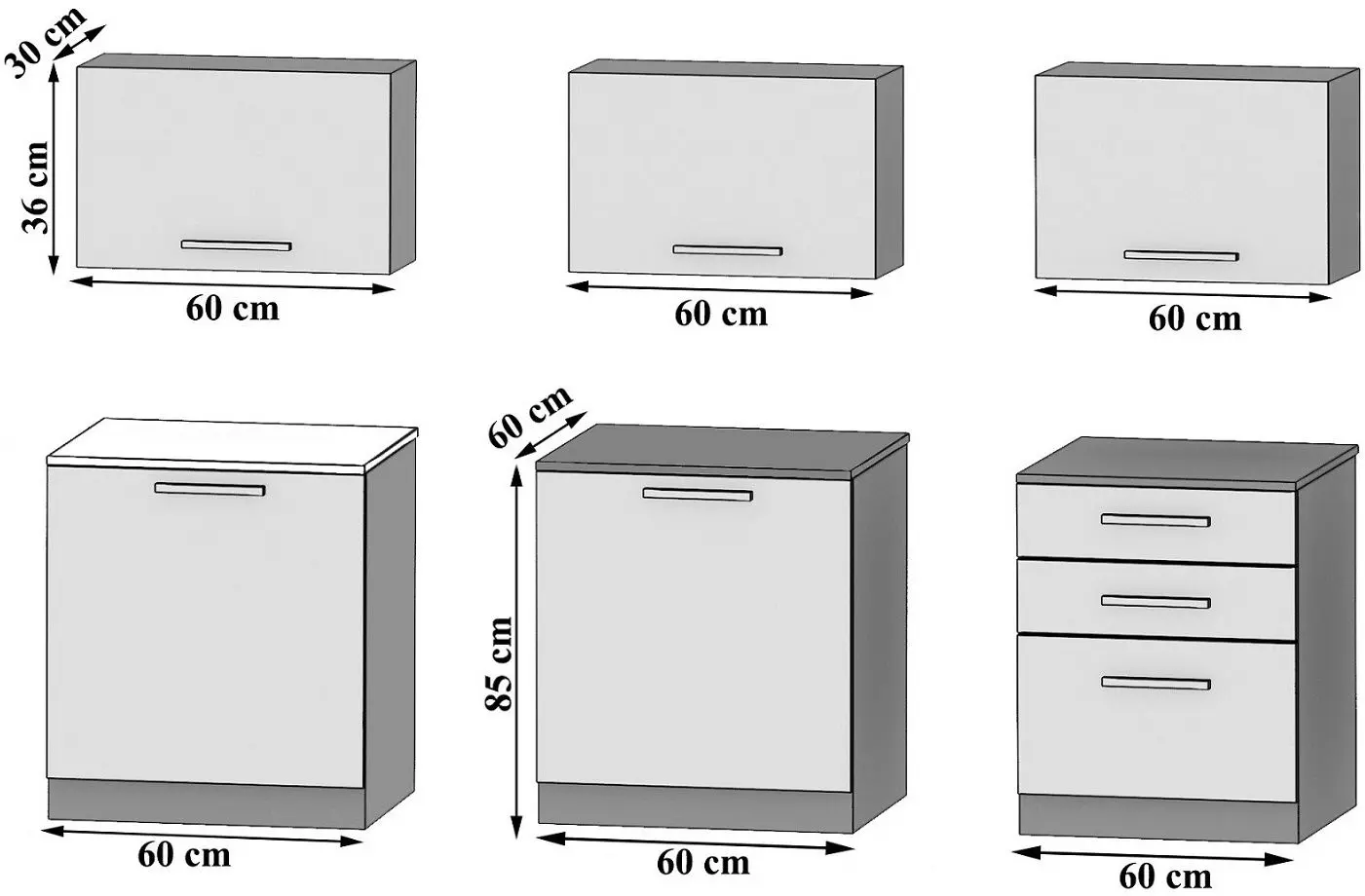 Bucatarie Belini Laurentino2 TOR LAURENTINO2/3/WT/DW/0/B1 1.8m (Wotan Oak)