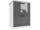 Bucatarie Belini Laurentio2 INF LAURENTINO2/2/WT/S/0/B1 1.8m (Gray High Gloss)