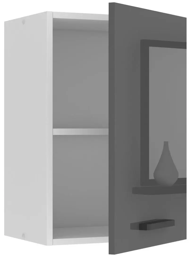 Bucatarie Belini Lidia2 INF LIDIA2/6/WT/S/0/B1 3.6m (Gray High Gloss)