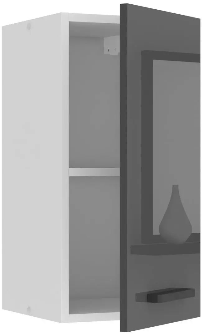 Bucatarie Belini Lidia2 INF LIDIA2/6/WT/S/0/B1 3.6m (Gray High Gloss)