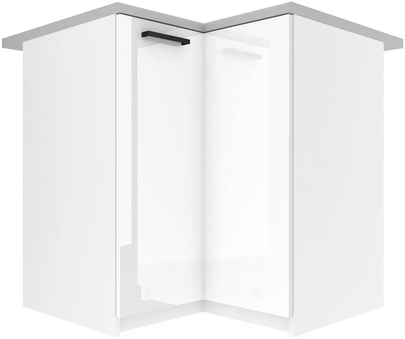 Bucatarie Belini Lidia2 INF LIDIA2/6/WT/W/0/B1 3.6m (White High Gloss)