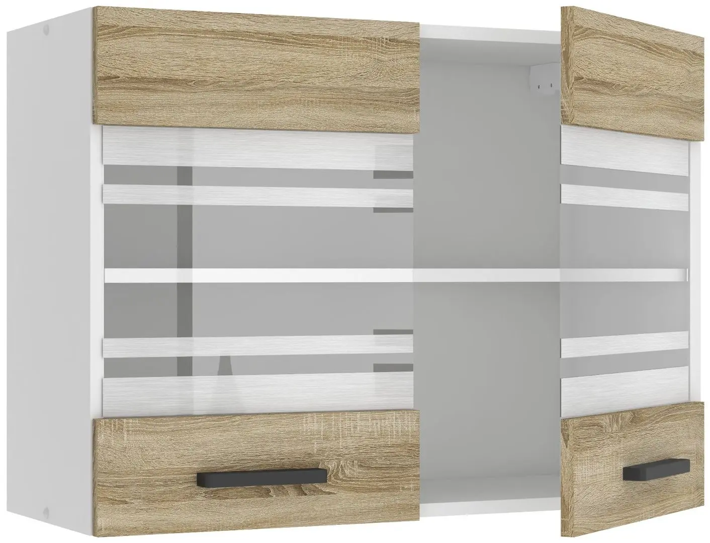 Bucatarie Belini Lidia2 TOR LIDIA2/4/WT/DS/0/B1 3.6m (Sonoma Oak)