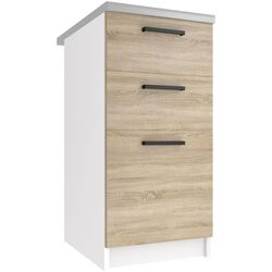 Bucatarie Belini Lidia2 TOR LIDIA2/4/WT/DS/0/B1 3.6m (Sonoma Oak) Thumb